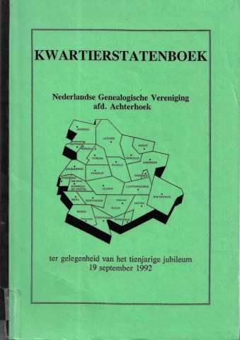 005-C-740 NGV Achterhoek Kwartierstatenboek